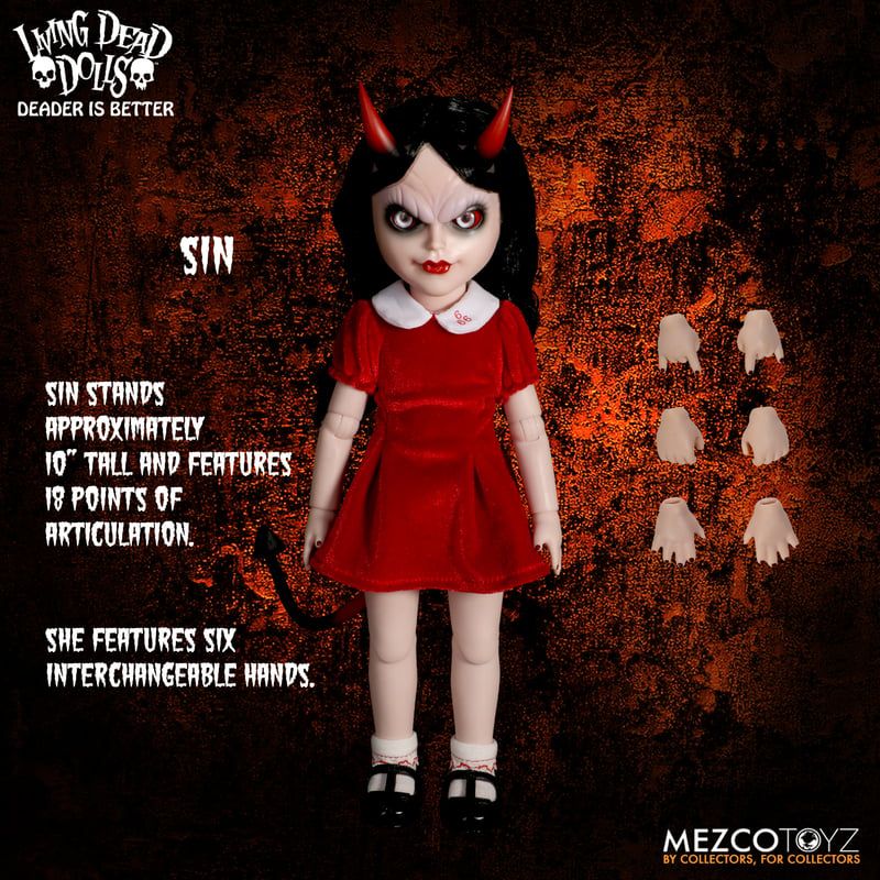 MEZCO Living Dead Doll : Deluxe - Sin