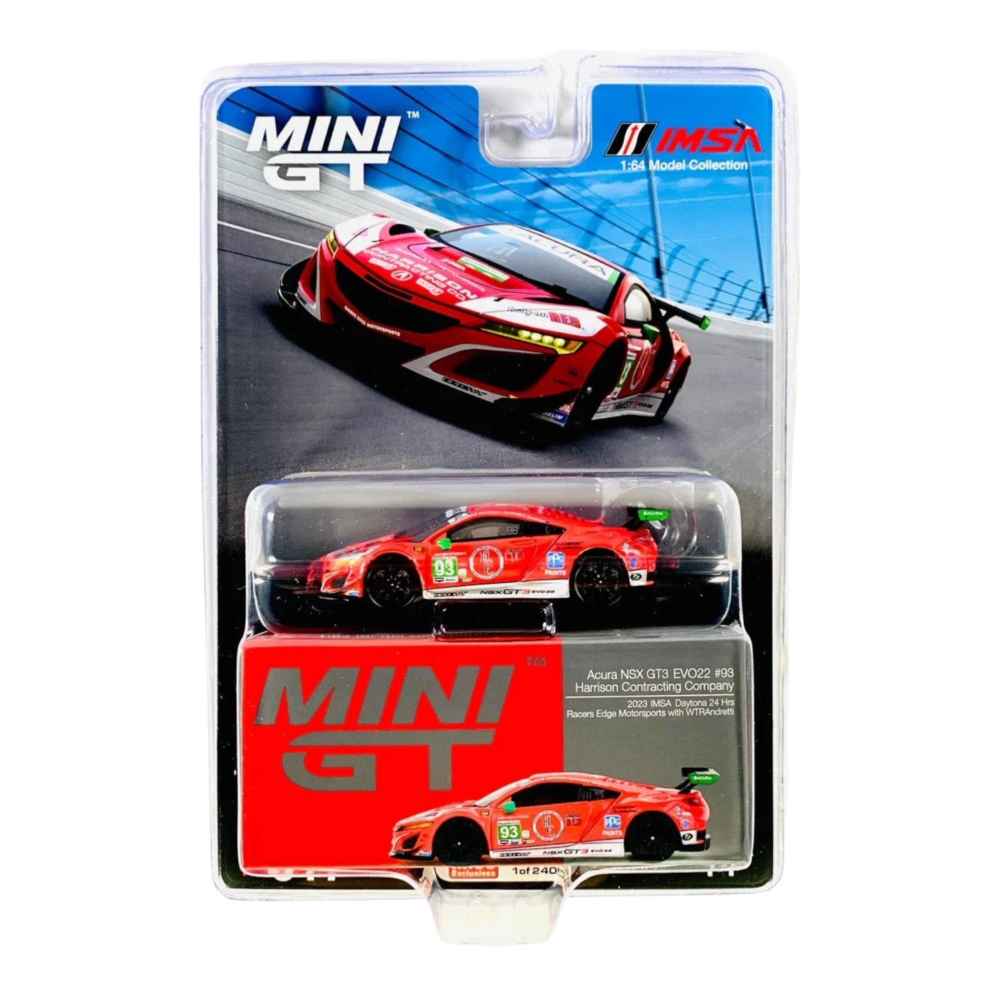 MINIGT #617 Acura NSX GT3 EVO22 #93 Daytona (2023)