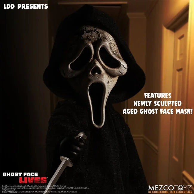 MEZCO Living Dead Doll : Ghost Face Lives