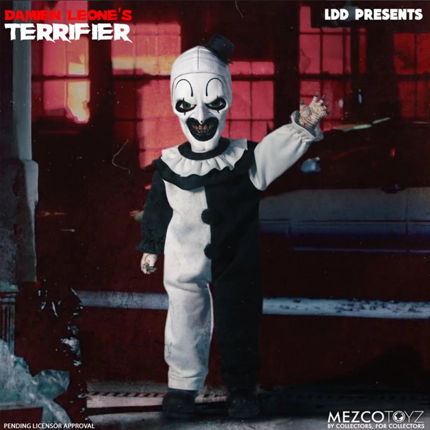 MEZCO Living Dead Doll : Terrifier - Art the Clown