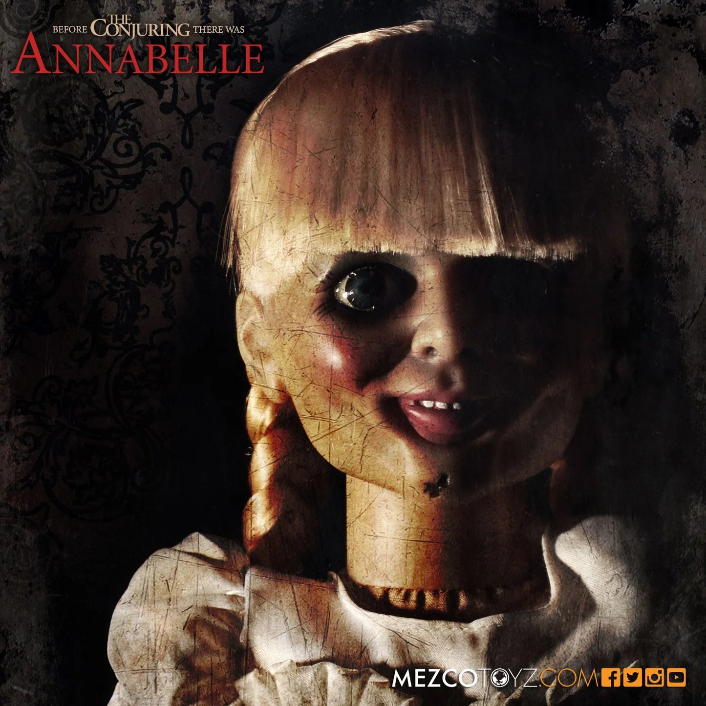 MEZCO 18” The Conjuring Annabelle Doll