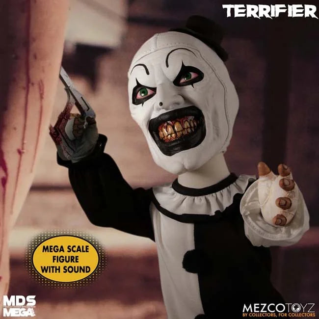 MEZCO 15” MDS Mega Scale Figure with sound : Terrifier