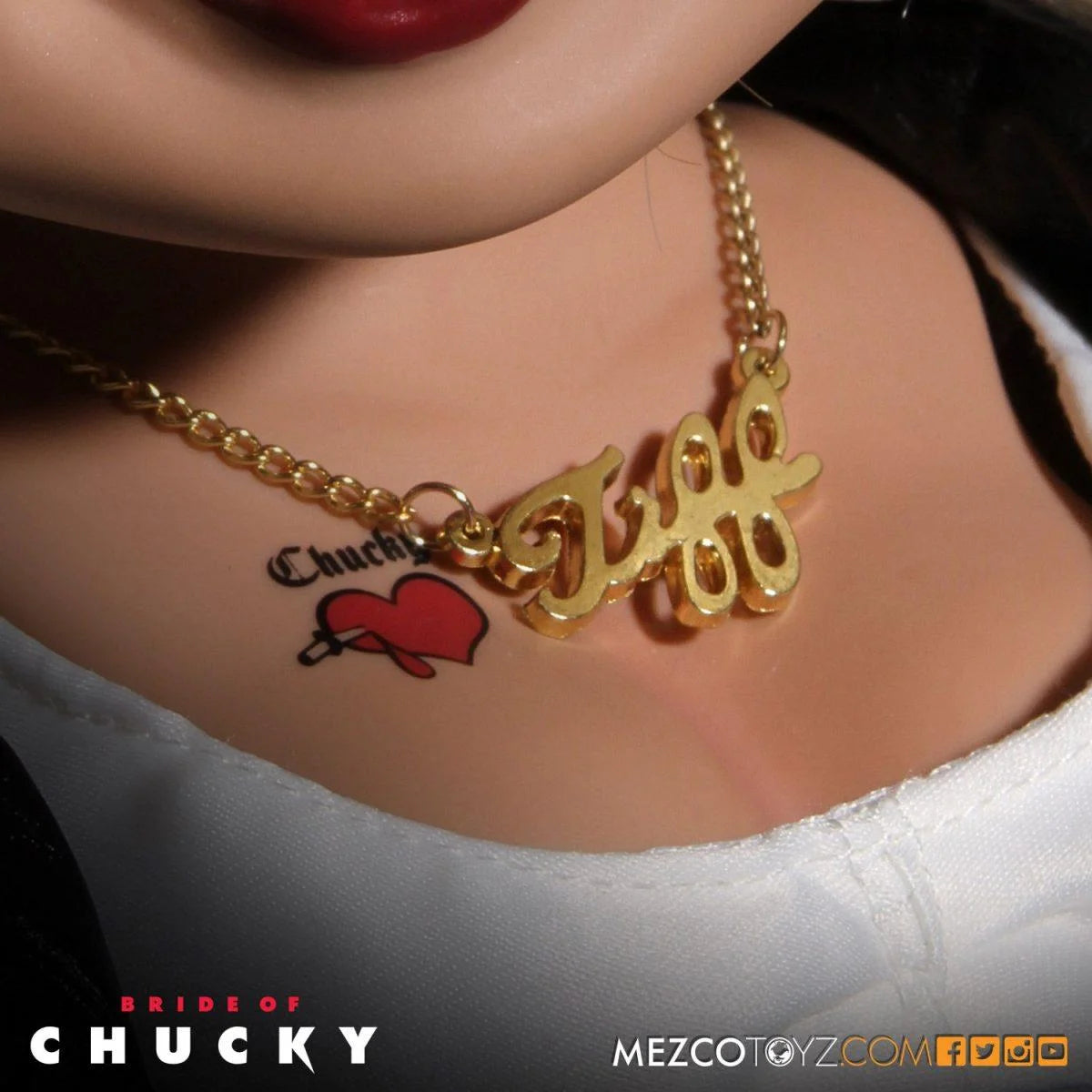 MEZCO 15” MDS Mega Scale Figure with sound : Tiff, Bride of Chucky