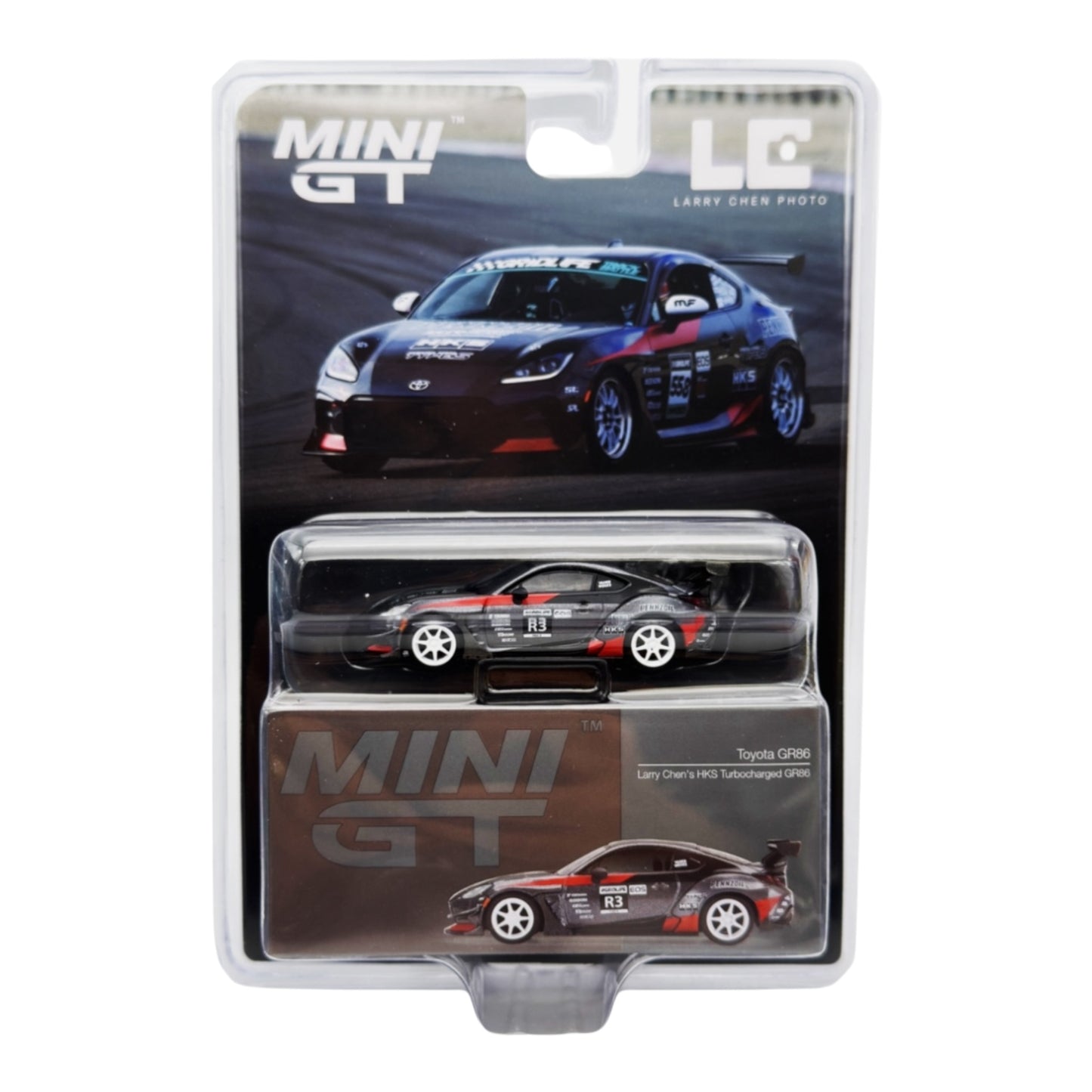 MINIGT #820 Toyota GR86 Larry Chen HKS