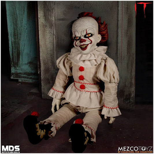 MEZCO 18” MDS ROTO Plush : Pennywise