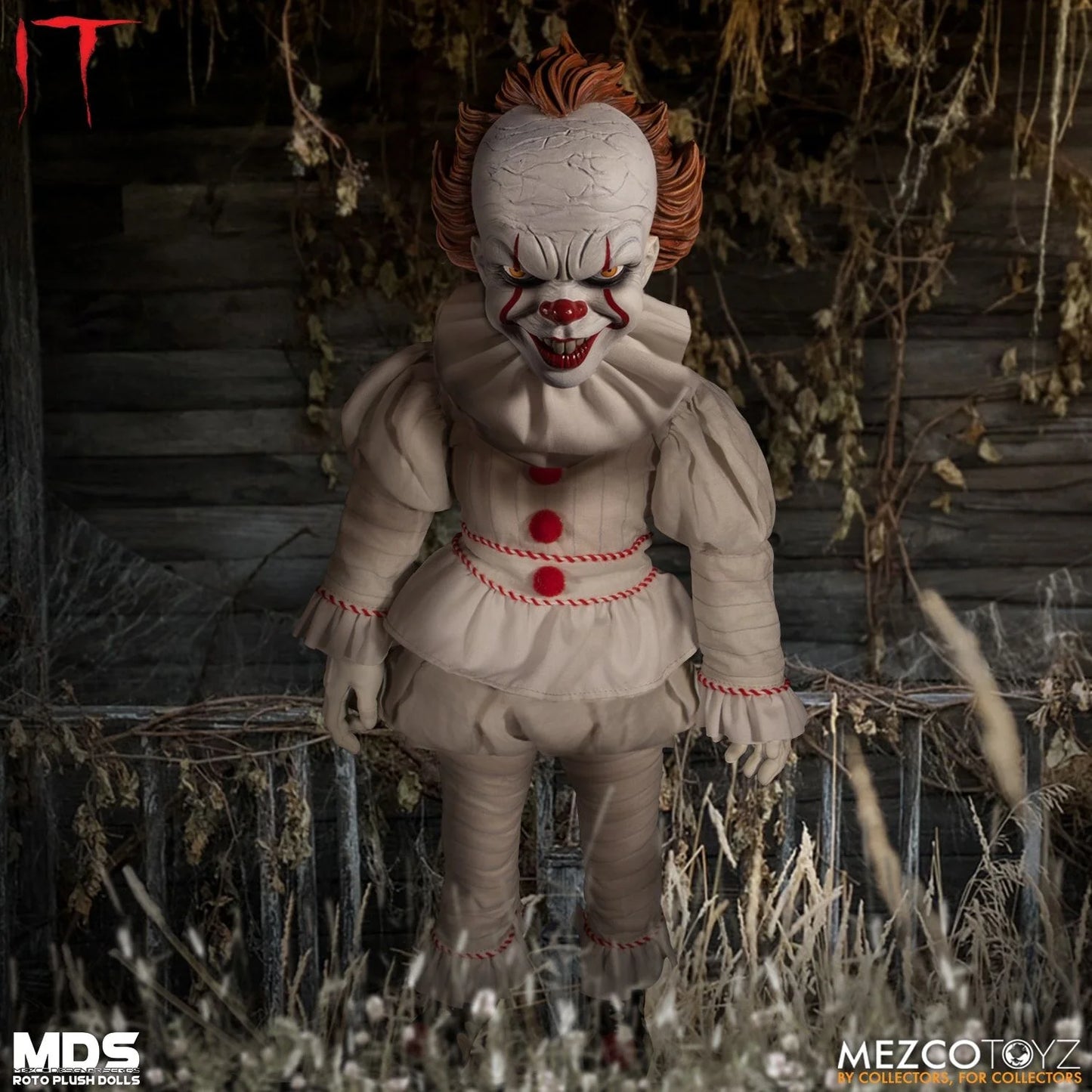 MEZCO 18” MDS ROTO Plush : Pennywise