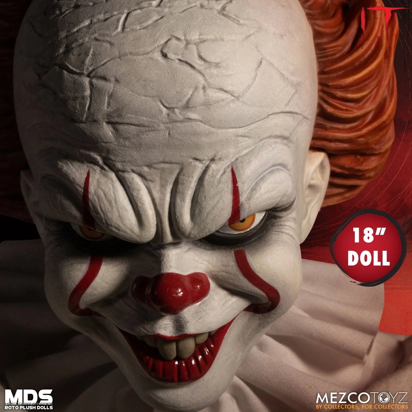 MEZCO 18” MDS ROTO Plush : Pennywise