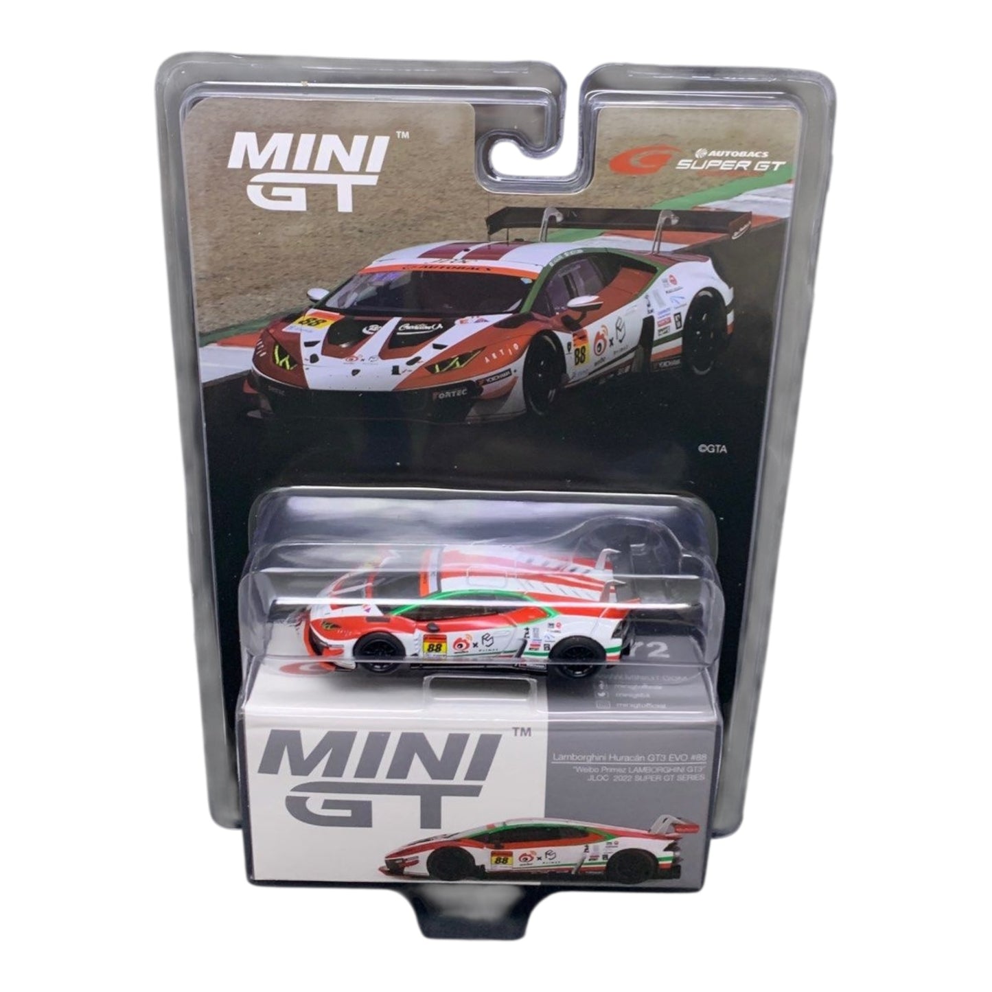 MINIGT #572 Lamborghini Huracan GT3 EVO #88 Super GT Series (2022)
