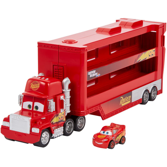 Disney Pixar Cars - Mini racer transporter Mac