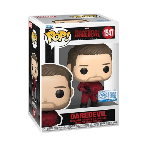 Funko Pop ! Marvel 1547 Daredevil unmasked EE EXC