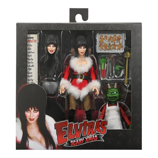 NECA - Elvira : very scary Xmas deluxe 8” figure