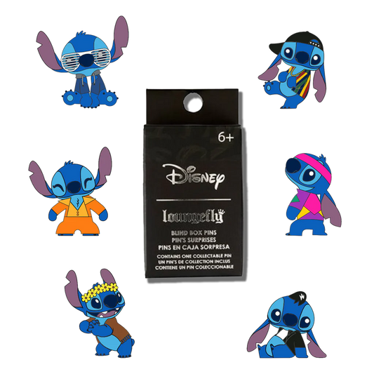 Loungefly Disney Stitch Different Era Blind Pin