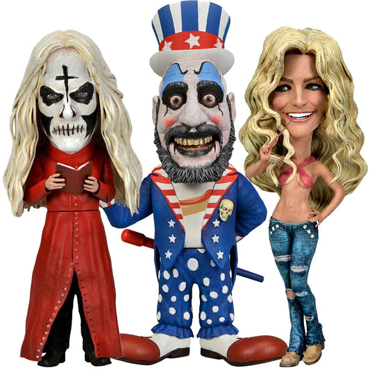 NECA - House of 1000 corpses , little big head 3 pack