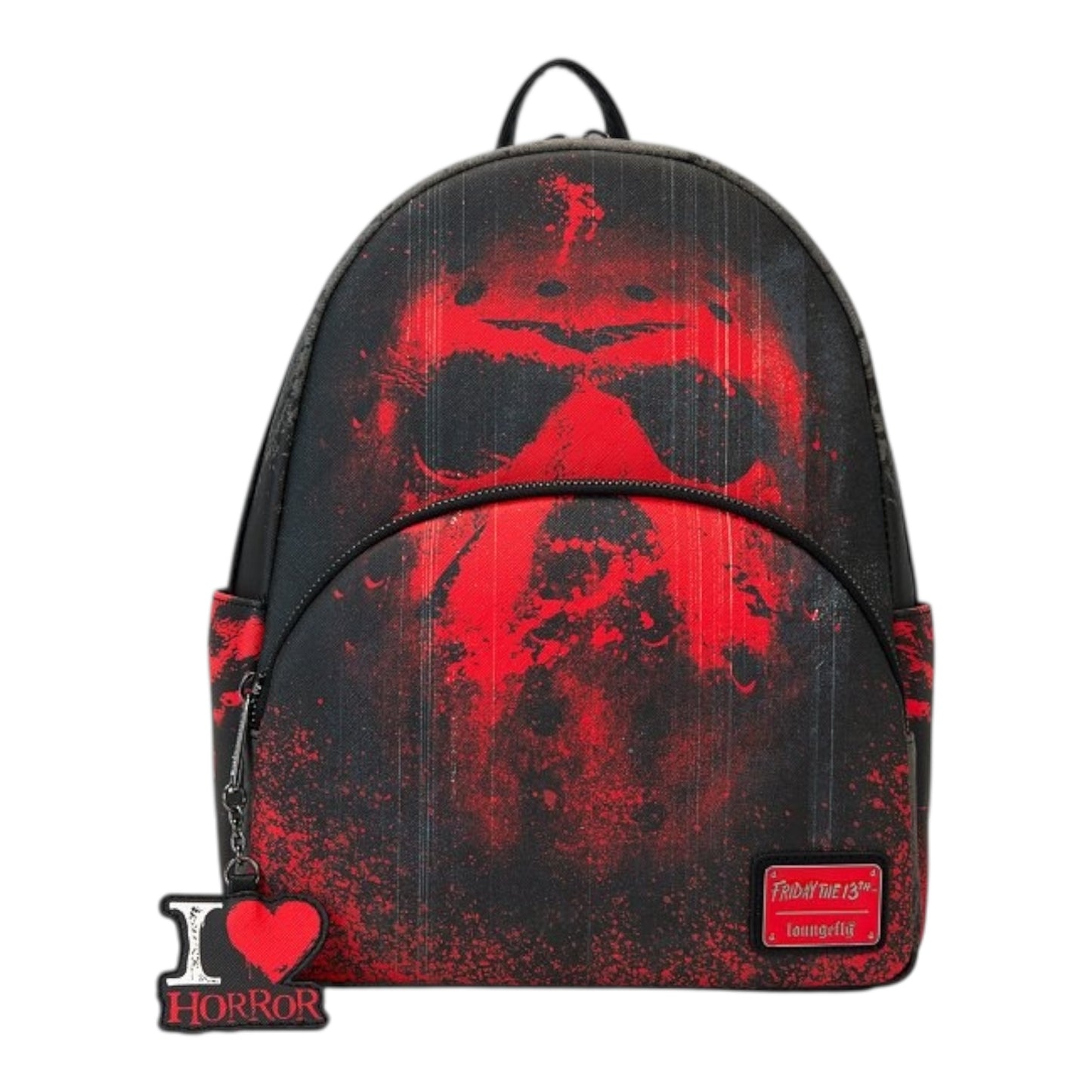 Loungefly Warner Brothers Friday The 13th I Heart Horror Mini Backpack