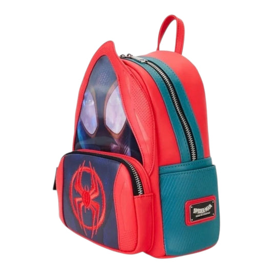 Loungefly Marvel Spiderverse Miles Morals Hoody Cosplay Mini Backpack