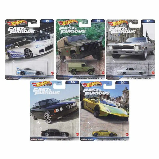 Hot Wheels Premium Fast & Furious Mix 4