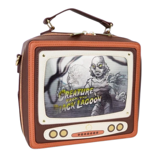 Loungefly Universal Monsters Vintage TV Triple Lenticular Crossbody