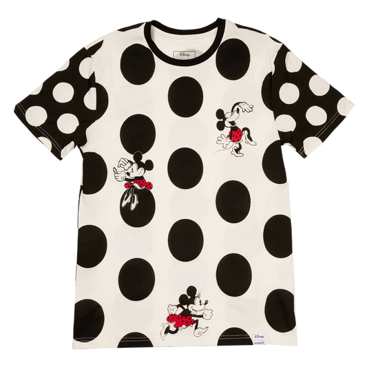 Loungefly Disney Minnie Rocks The Dots Unisex Tee