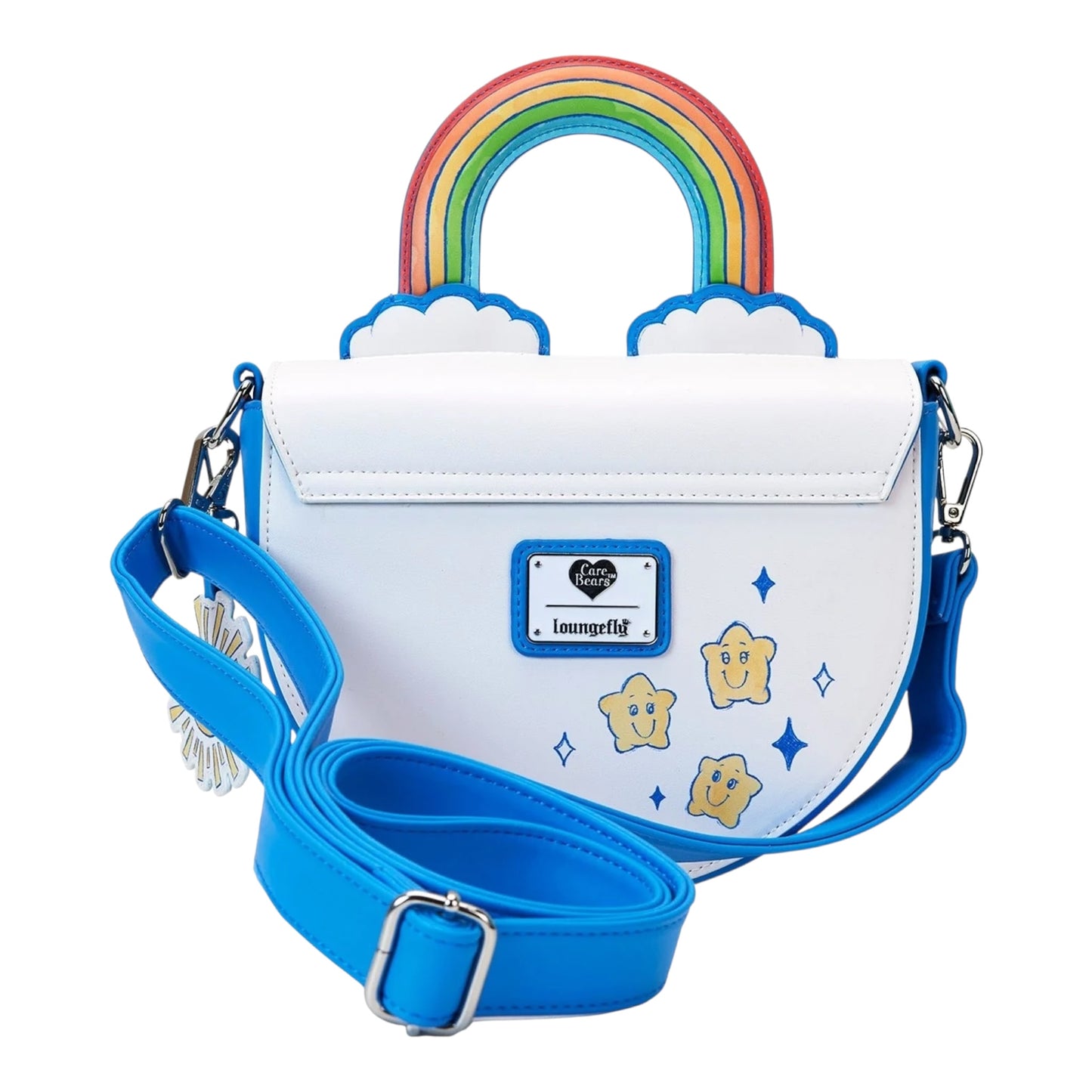 Loungefly Care Bears Rainbow Handle Crossbody