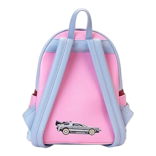 Loungefly Universal Back To The Future 40th Anniversary Mini Backpack