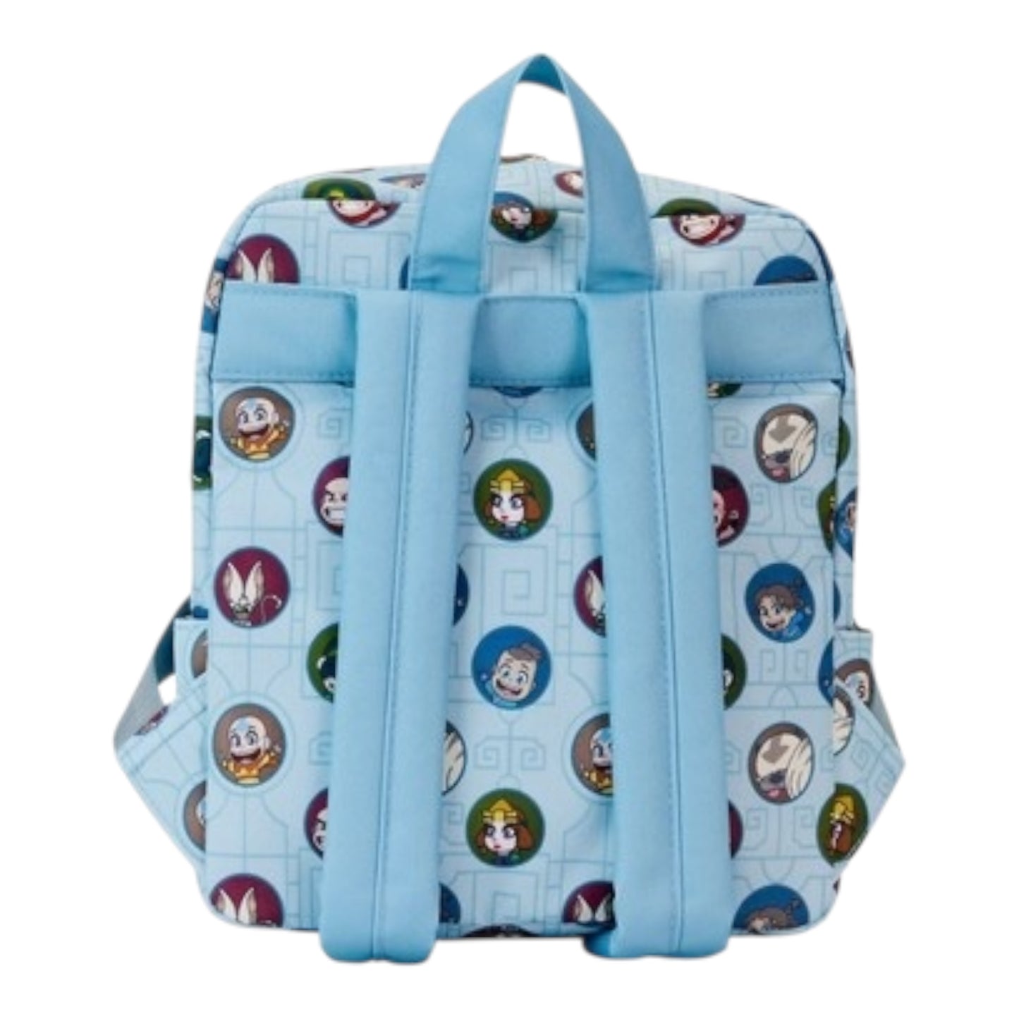 Loungefly Nickelodeon Avatar The Last Airbender AOP Square Nylon Mini Backpack