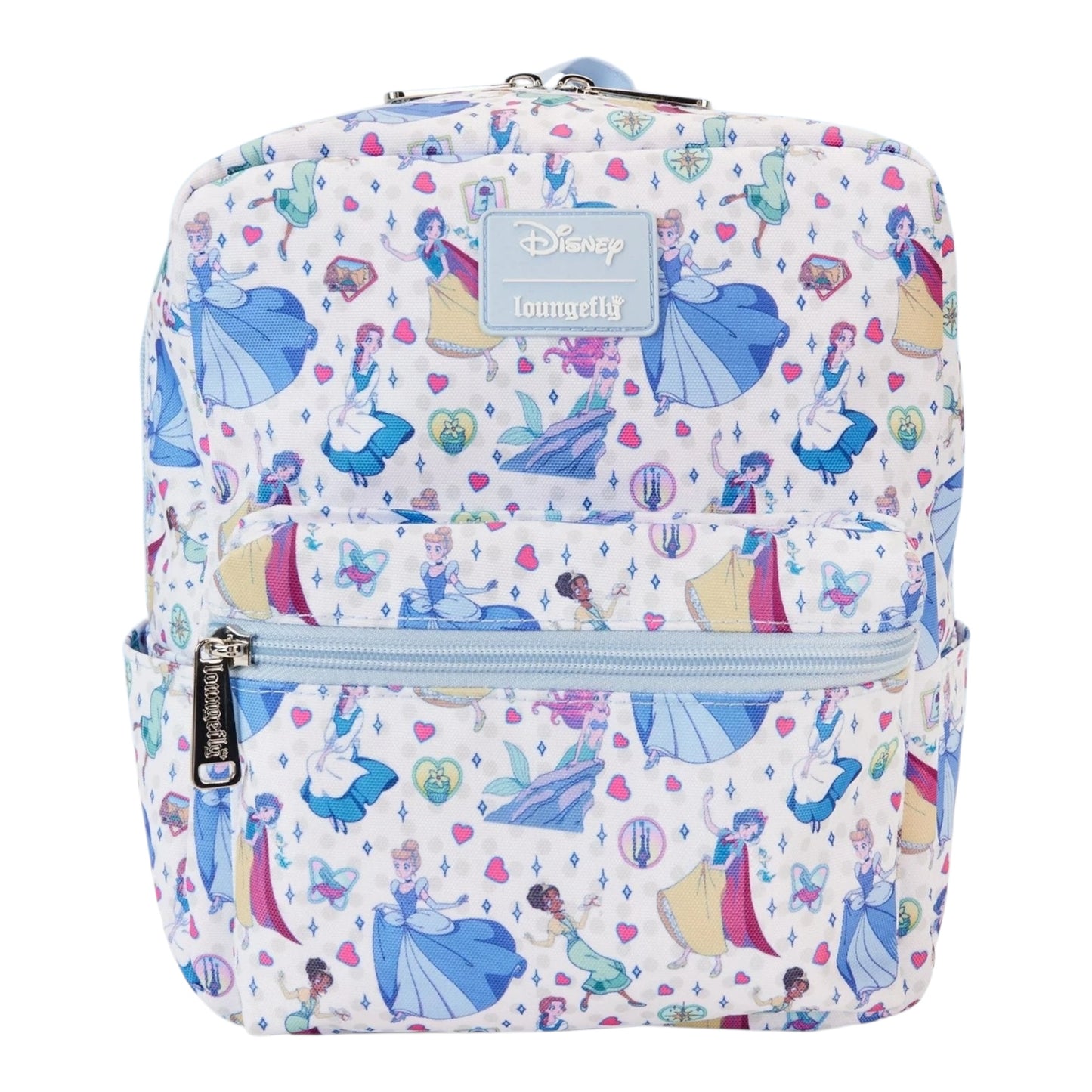 Loungefly Disney Princess Manga Style AOP Nylon Mini Backpack