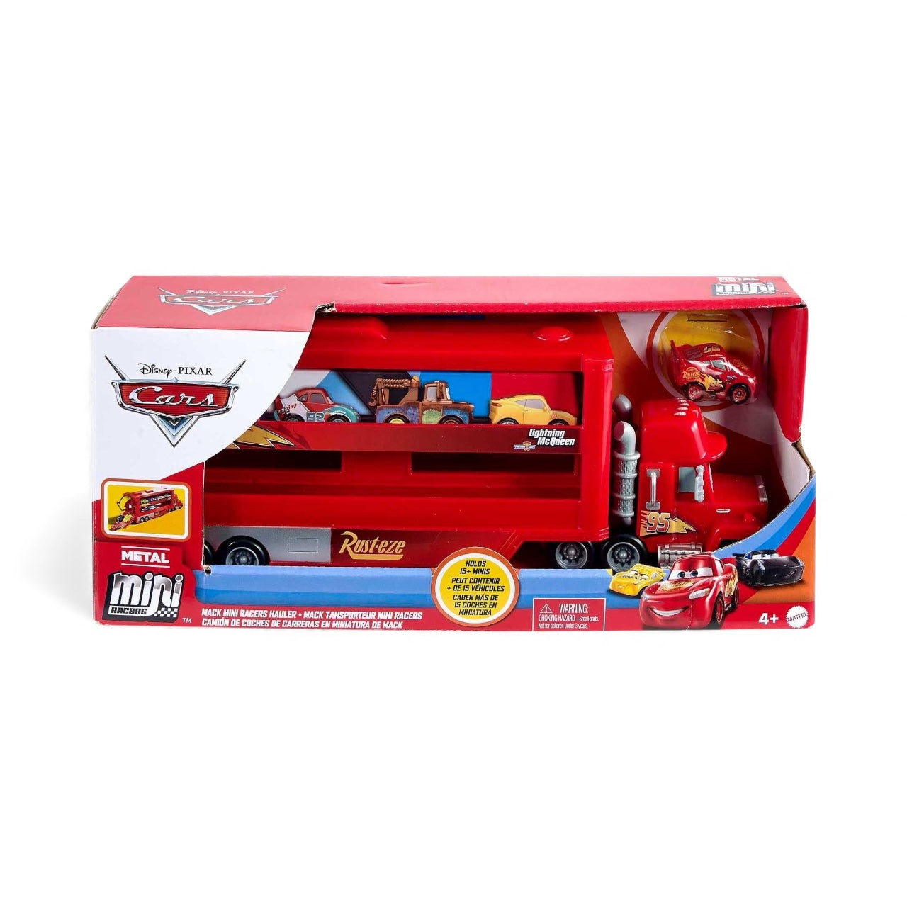 Disney Pixar Cars - Mini racer transporter Mac