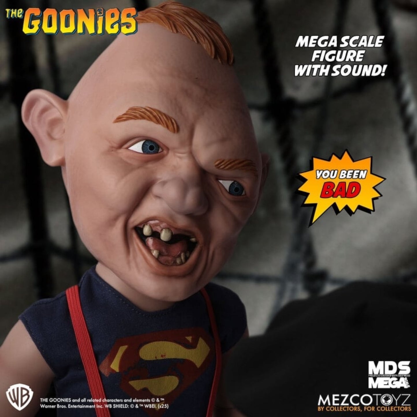 MEZCO 15" MDS Goonies Sloth Figure with Sound