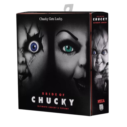 NECA - Bride of Chucky , Ultimate Chucky and Tiff 2 pack 7" Scale action figures