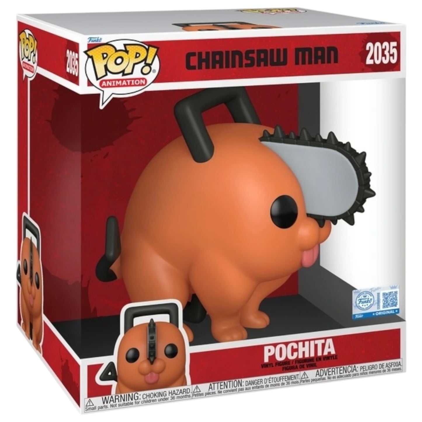 Funko Pop ! Anime 2035 Pochita 10''