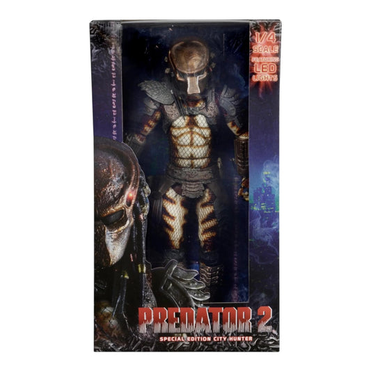 NECA -Predator 2 : City Hunter - 1/4 Scale with L.E.D Lights