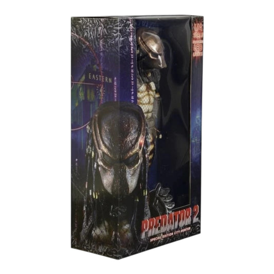 NECA -Predator 2 : City Hunter - 1/4 Scale with L.E.D Lights