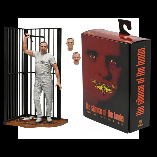 NECA - Silence of the lambs , Hannibal Lecter (prison escape) 7 inch ultimate action figure