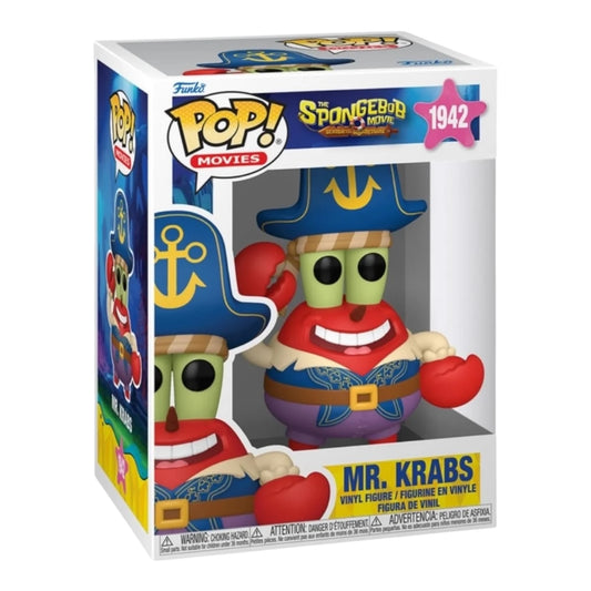 Funko Pop ! Movies 1942 Mr Krabs - pirate