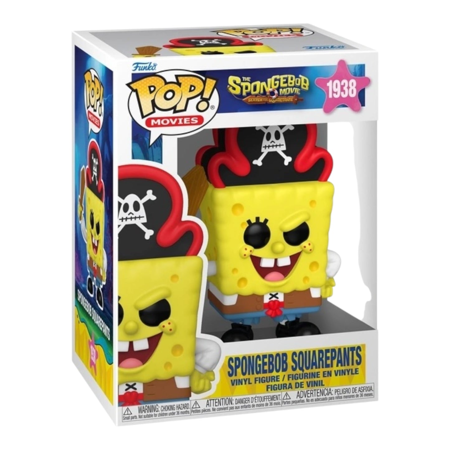 Funko Pop ! Movies 1938 SpongeBob - pirate