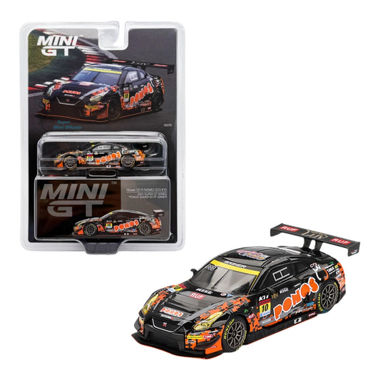 MiniGT #860 JAPAN EXCLUSIVE NISSAN GT-R NISMO GT3 PONOS GAINER GT-R 2023 SUPER GT