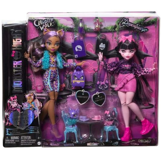 Monster High - Faboolous Pets Draculaura & Clawdeen