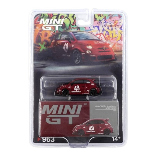 MiniGT #963 LB-WORKS X ABARTH 595 RED