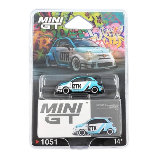 MiniGT #1051 Abarth 595 LB-WORKS x Abas Works IZTK