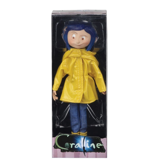 NECA - Coraline , bendy fashion doll in raincoat