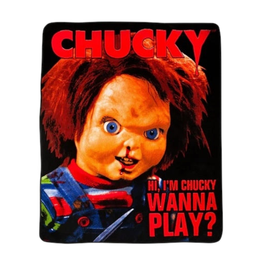 Spirit Halloween - Chucky : Fleece Throw Blanket