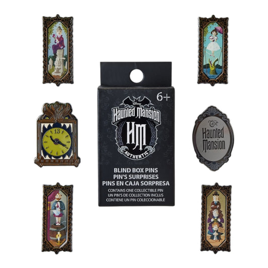 Loungefly Disney Haunted Mansion Sliding Portraits Blind Box Pin