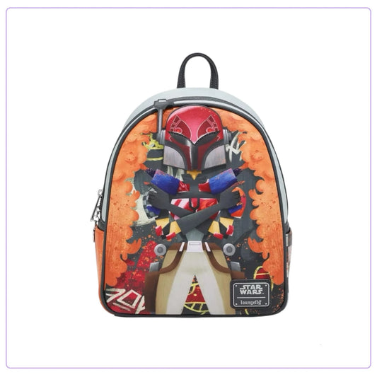 Loungefly Star Wars Sabine Spray Paint Mini Backpack