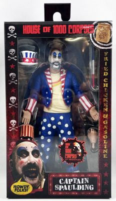NECA - House of 1000 corpses , Captain Spaulding  7” Scale Action Figure