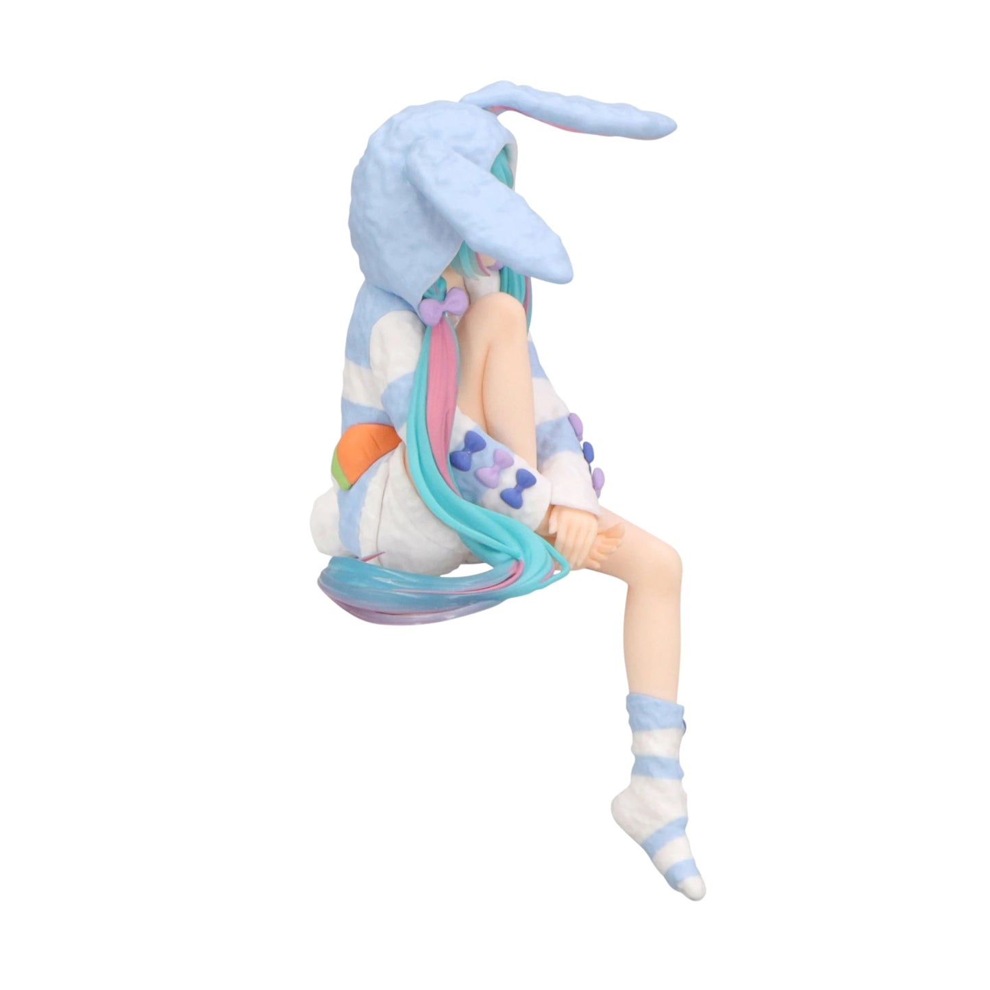 Furyu - Hatsune Miku Noodle Stopper Figure -Rabbit Ear Hood Pajama