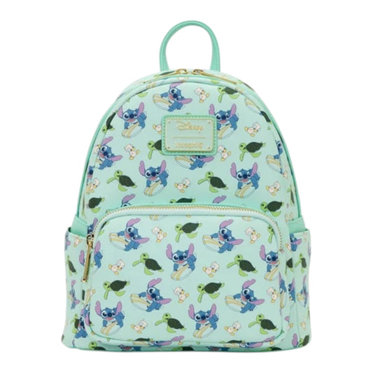 Loungefly Disney AOP Stitch And Duck Backpack