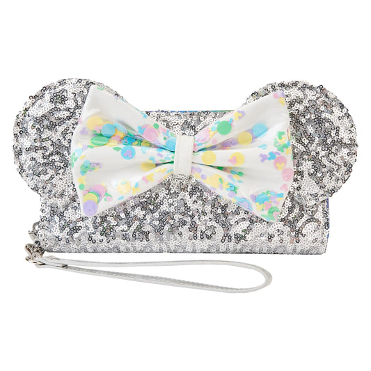 Loungefly Disney Mickey and Friends Birthday celebration zip around wallet