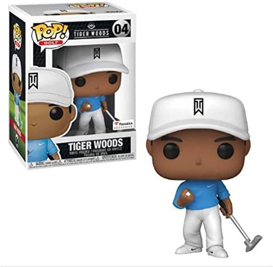 Funko Pop ! Golf 04 Tiger Woods (blue shirt)