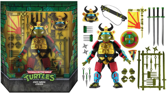 SUPER7 TMNT Sewer Samurai Leonardo