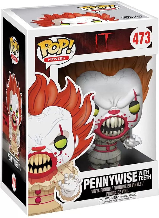 Funko Pop ! Movies 473 Pennywise with teeth